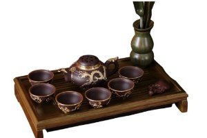 品味经典 常生源金镶玉古龙紫砂茶具套装，商务礼品与茶道艺术的完美结合