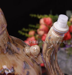 正品陶瓷酒瓶10斤装窑变树壶 家具密封酒具与泡酒坛子的巧妙融合